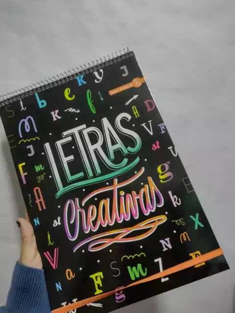 Block de Dibujo A4-Letras Creativas