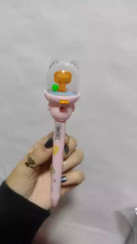 Lapicera Gel pen Baloncesto azul- Osito rosa