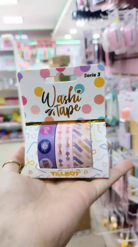 Washi Tape Talbot-Serie 3 - Jungle 3X - (copia)