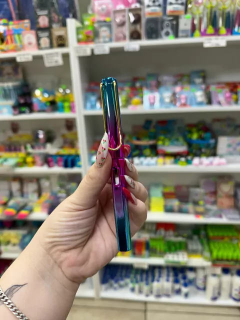 Lápiz Infinito + Goma de borrar-Celeste y rosa Metalizado