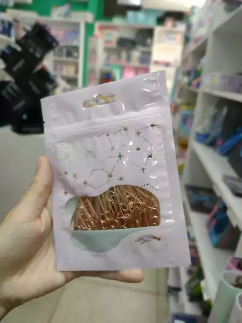 Paper Clips 28mm-Talbot -Golden Rose 100X