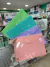 Promo 4 sobres con broche Oficio color pastel - Fw (una de cada color)