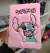 Cuaderno A5 Tapa Dura Stitch Peludito- Lila - (copia)