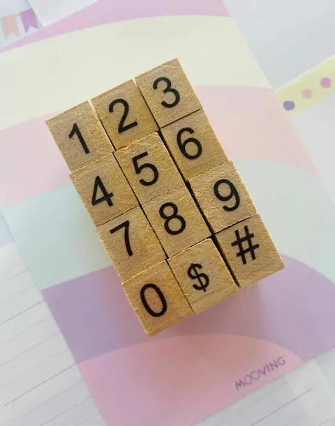 Sellos Numeros Rectos