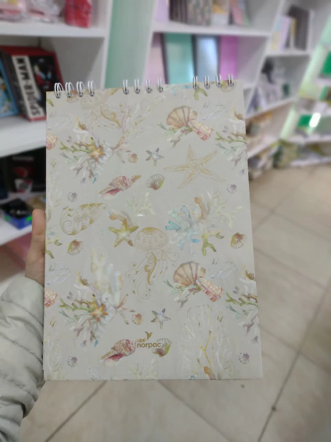 Block A4 tapa dura- Femme marino-Norpac -