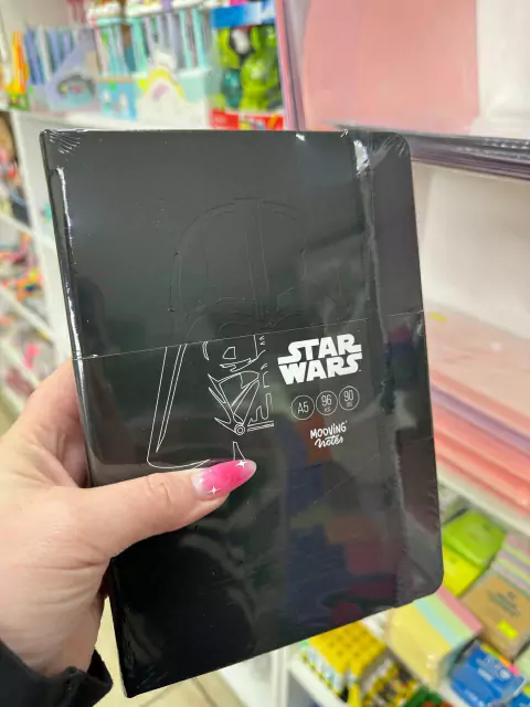 Mooving Notes A5 Tapa Dura Rayado Star Wars