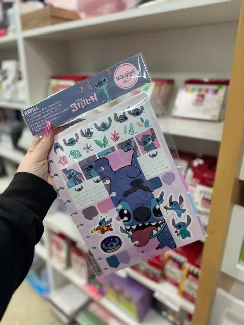 Refil Stitch para Cuaderno con Sistema de Discos Carta- Mooving Loop