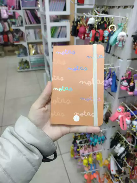 Libreta Premium A6-Naranja Notas-Ry