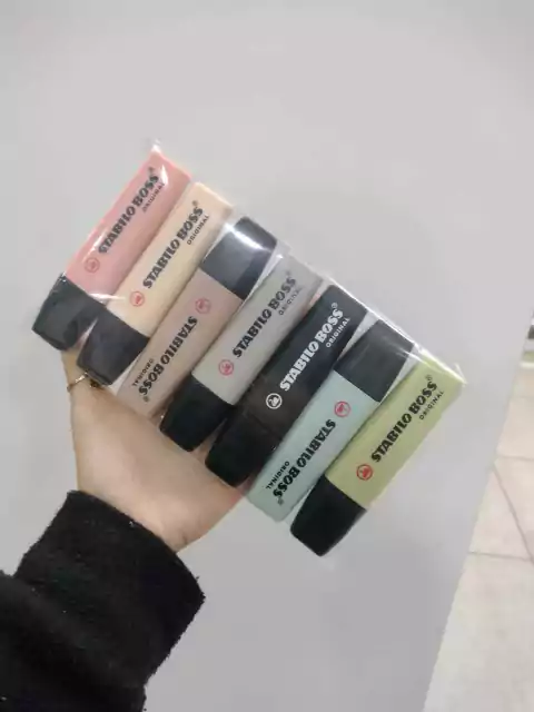 Pack de 7 resaltadores Nature - Stabilo boss