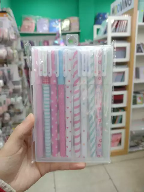 Lapiceras finas de gel-Animales X10 - (copia)