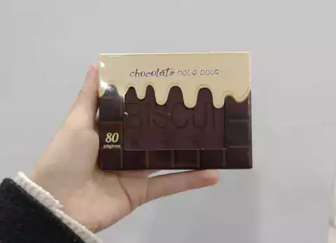 Libreta note book-Chocolate