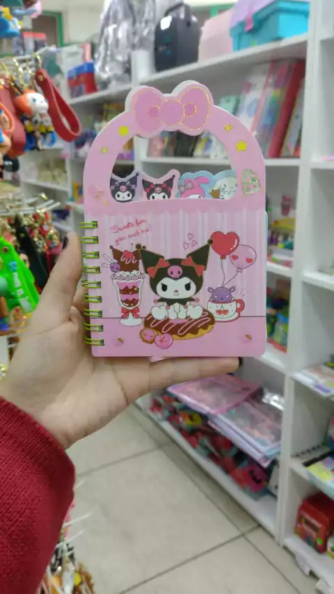 Libreta Kuromi- Rosa