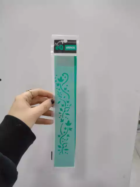 Stencil Chico -Filigrana y Estrellas- EQ