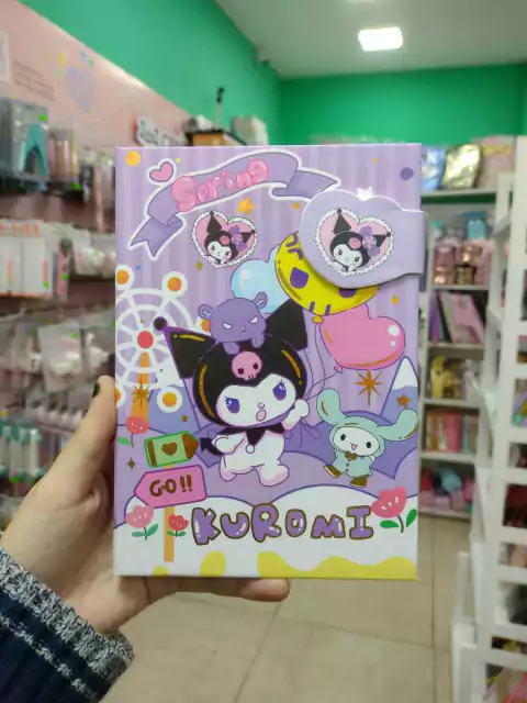 Cuaderno Kuromi tapa dura A5