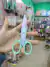 Mini Tijera Artistica con forma-Ibi craft-Rosa y verde - (copia)