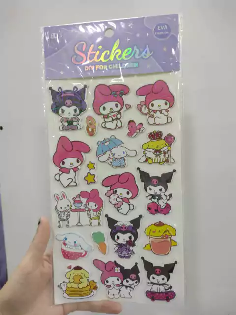 Stickers Kuromi - Eva Fashion 8D - (copia)