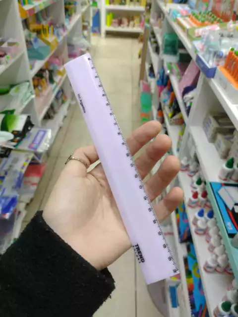 Regla Escolar 20cm- Trend colors- rosa pastel - (copia)