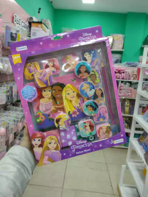 Sellos Wow-Princesas Disney