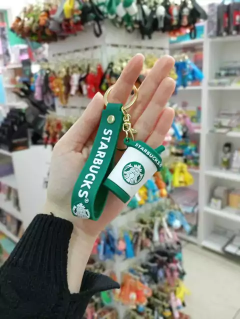 Llavero vaso Starbucks - Verde