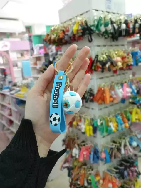 Llavero pelota de fútbol - Argentina