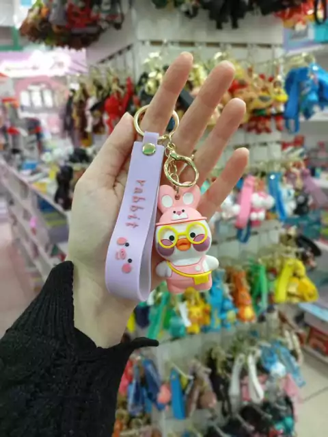 Llavero personaje Rabbit - Rosa