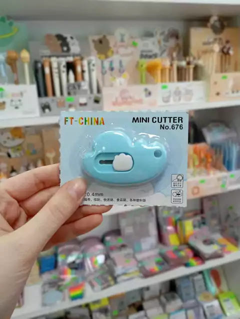 Mini Cutter Nube - Celeste