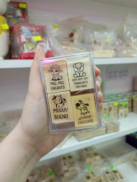 Sellos Docente Ovejita x4