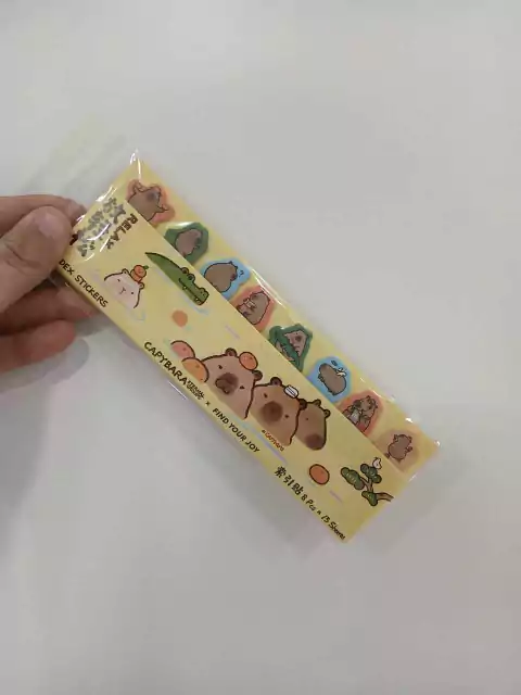 Stick Notes banderitas - Capibara - Naranjas