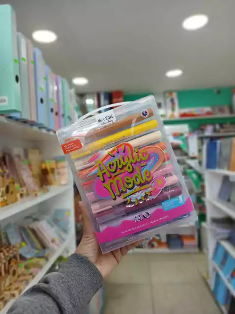 Marcadores Acrílicos X20- Mooving