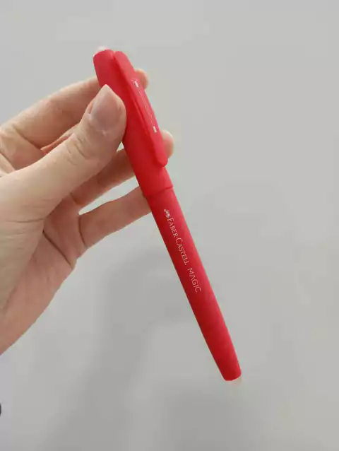 Lapicera Borrable (Roja) - Faber Castell