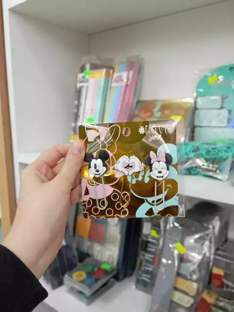 Clips de Papel Mickey and Minnie - Mooving