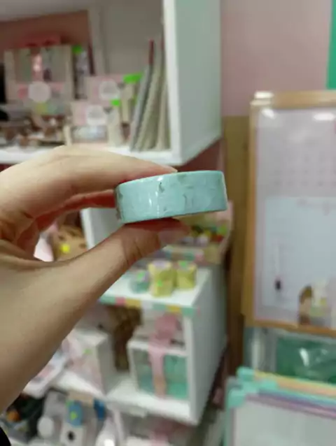 Washi Tape con Glitter Celeste Pastel - Mooving