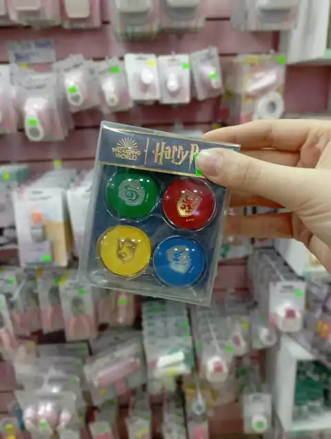 Imanes de Vidrio X4 - Mooving Harry Potter