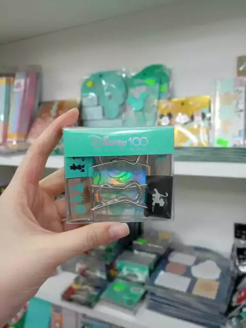 Blinder Clips 32mm X4- Mooving Disney 100 Años