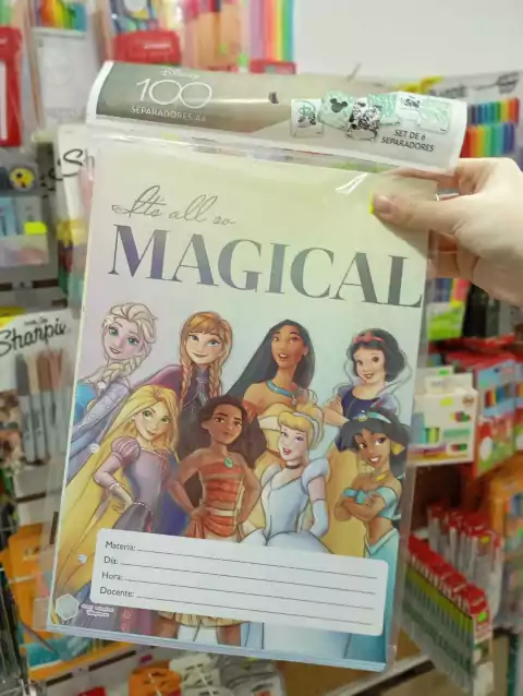 Separadores A4 Disney 100 Años- Mooving