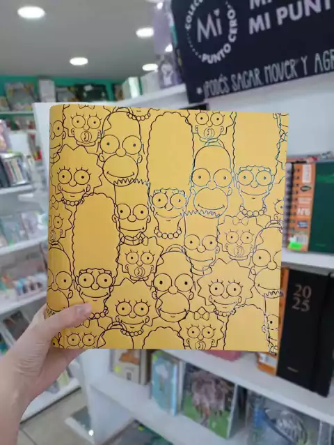Carpeta Escolar Nro 3 Simpsons- Mooving