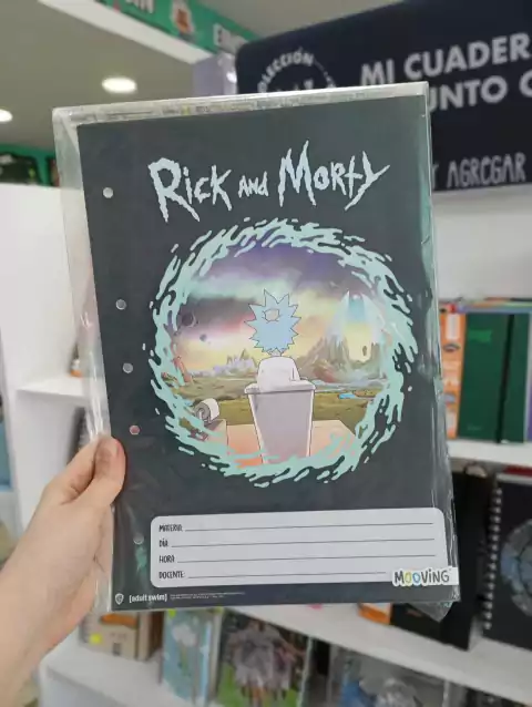 Separadores A4 Rick And Morty- Mooving
