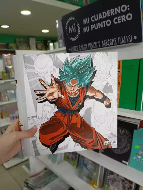 Carpeta Escolar Nro 3 Dragon Ball Super- Mooving