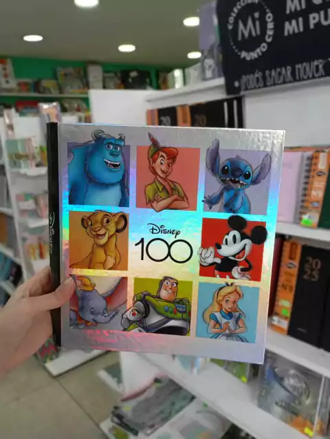 Carpeta Escolar Nro 3 Disney 100 Años - Mooving