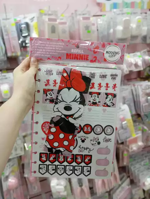 Repuestos de Hojas Inteligente Tamaño Carta Minnie - Mooving