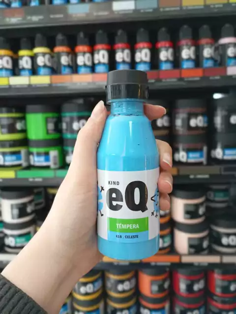 Tempera Color Celeste- EQ