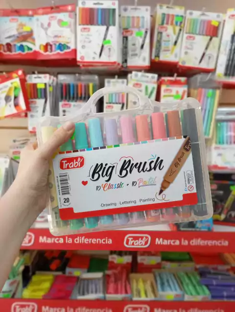 Valija Big Brush - Trabi X20