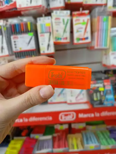 Resaltador Mini Fluo - Trabi (Naranja)