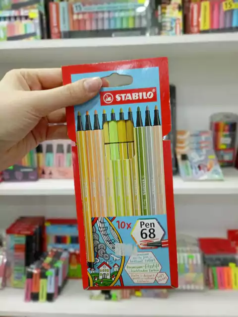Fibras de colores - Stabilo X10
