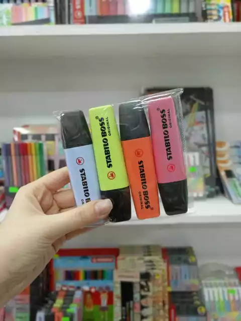 Resaltadores Pastel X4 - Stabilo Boss