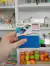Notas Adhesivas Transparentes (Azul Fluo) - Memo Fix