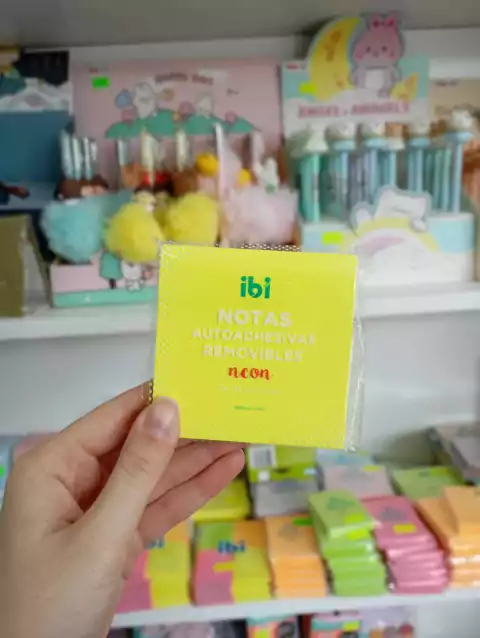 Notas Autoadhesivas Removibles - Ibi (Amarillo)
