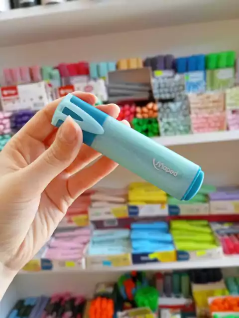 Resaltador Glitter Azul - Maped