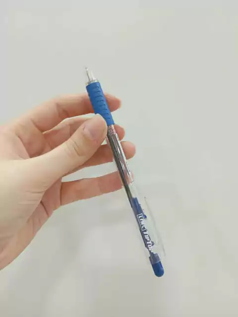 Lapicera Retráctil Azul - Linc TipTop