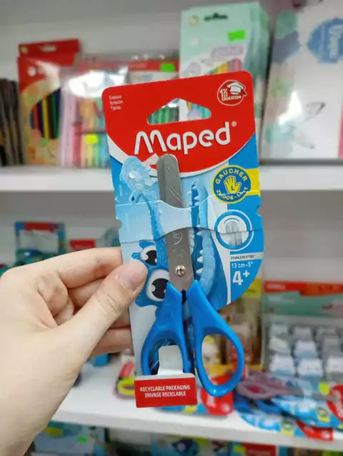 Tijera para Zurdos Azul - Maped